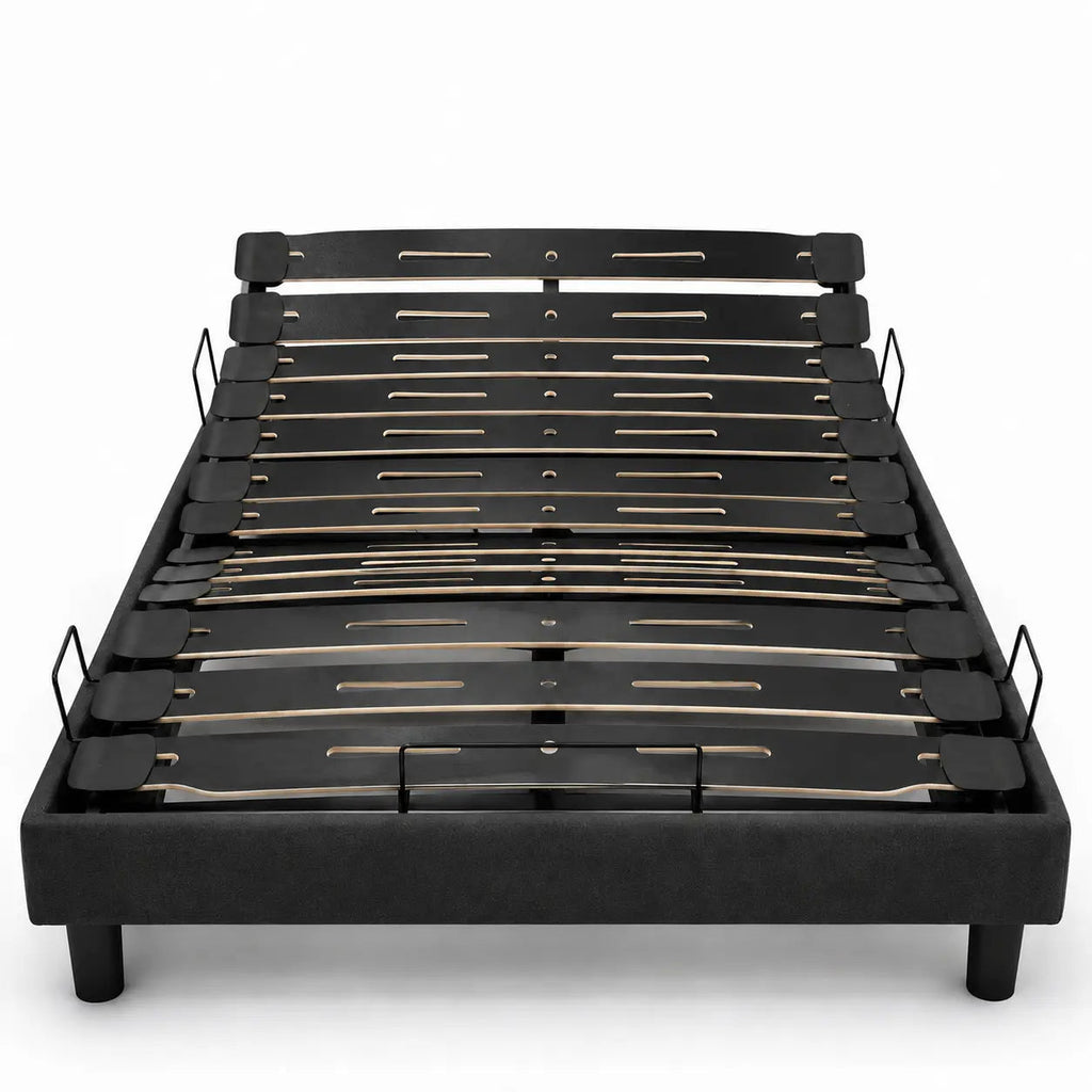 Lit électrique mono finition tissu HT15cm Mon Lit Douillet