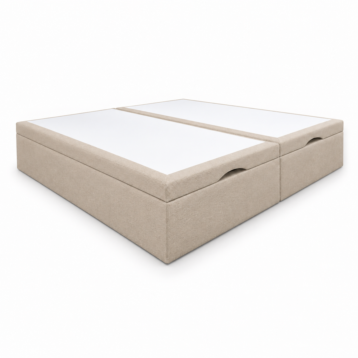 Lit Double Coffre Tapissier H32
